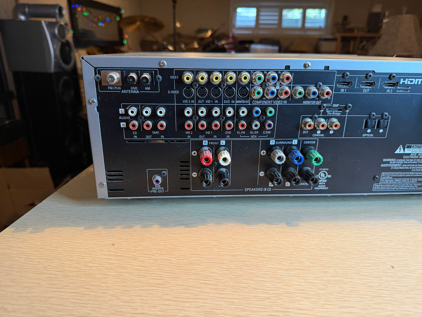 Harman Kardon AVR 146 5.1 CH HDMI Home Theater Surround Sound Stereo Receiver