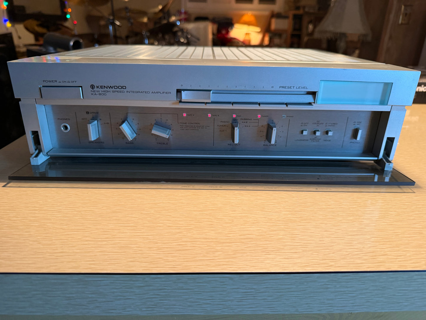 Kenwood KA-800 Integrated Amplifier Vintage Hi-Fi Serviced Audiophile Beauty 🎶