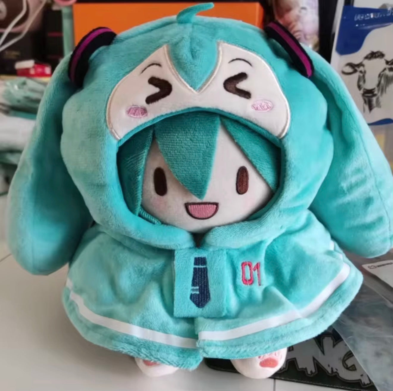 Hatsune Miku Mini Cape 20cm Doll Clothes Outfit Cotton Costume Changeable Kawaii