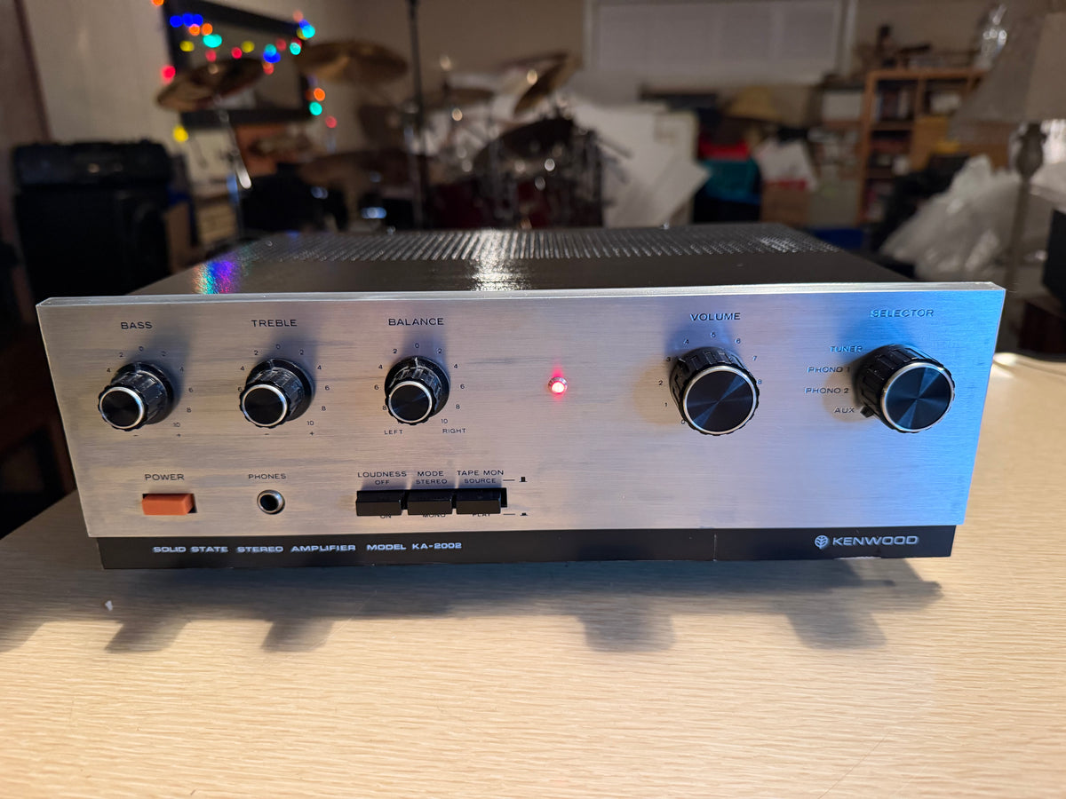 Vintage Kenwood Amplifier Model KA-2002 Full Fresh Servicing Very Rare Beauty🎶