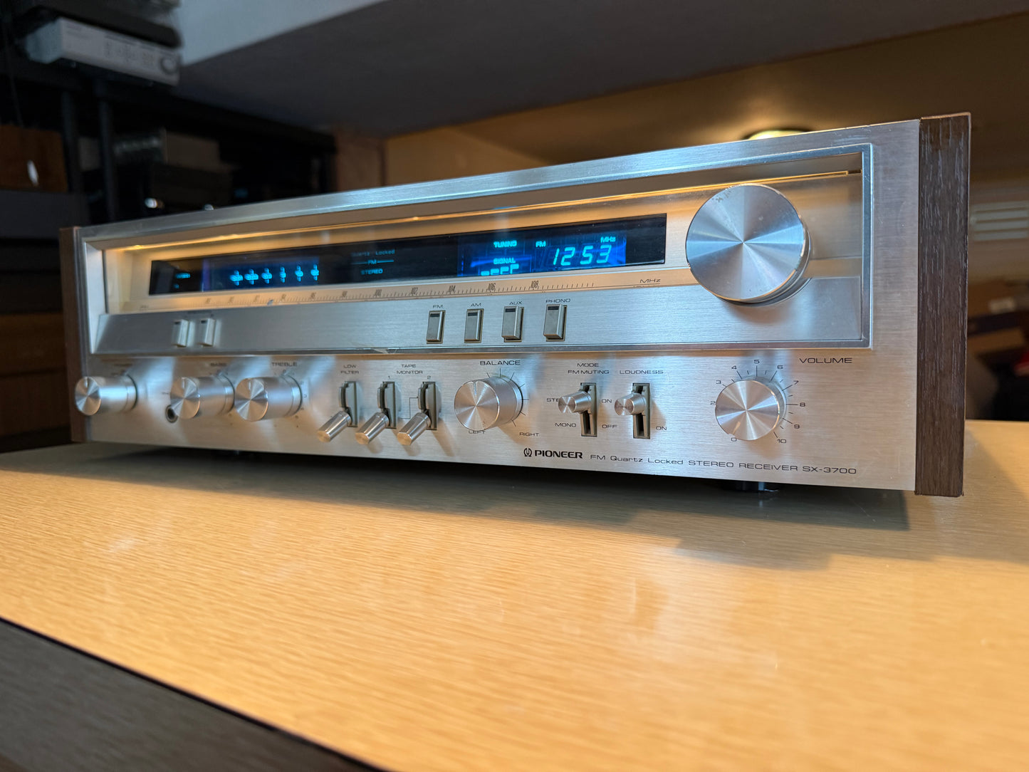 Fully Serviced Pioneer SX-3700 Receiver 45WPC Fluoroscan Technology Excellent🔥
