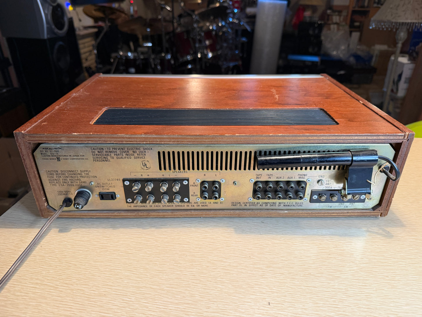 Realistic STA-75 AM/FM Stereo Receiver Fully Tested & Cleaned Works/Sounds Great