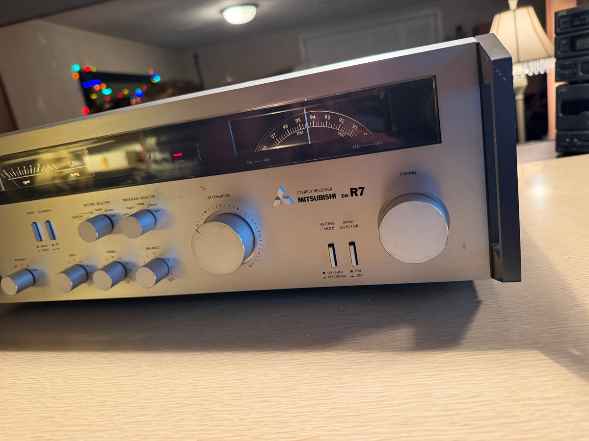Mitsubishi DA-R7 Stereo receiver High Fidelity Excellent CND Fresh Pro Service🔥