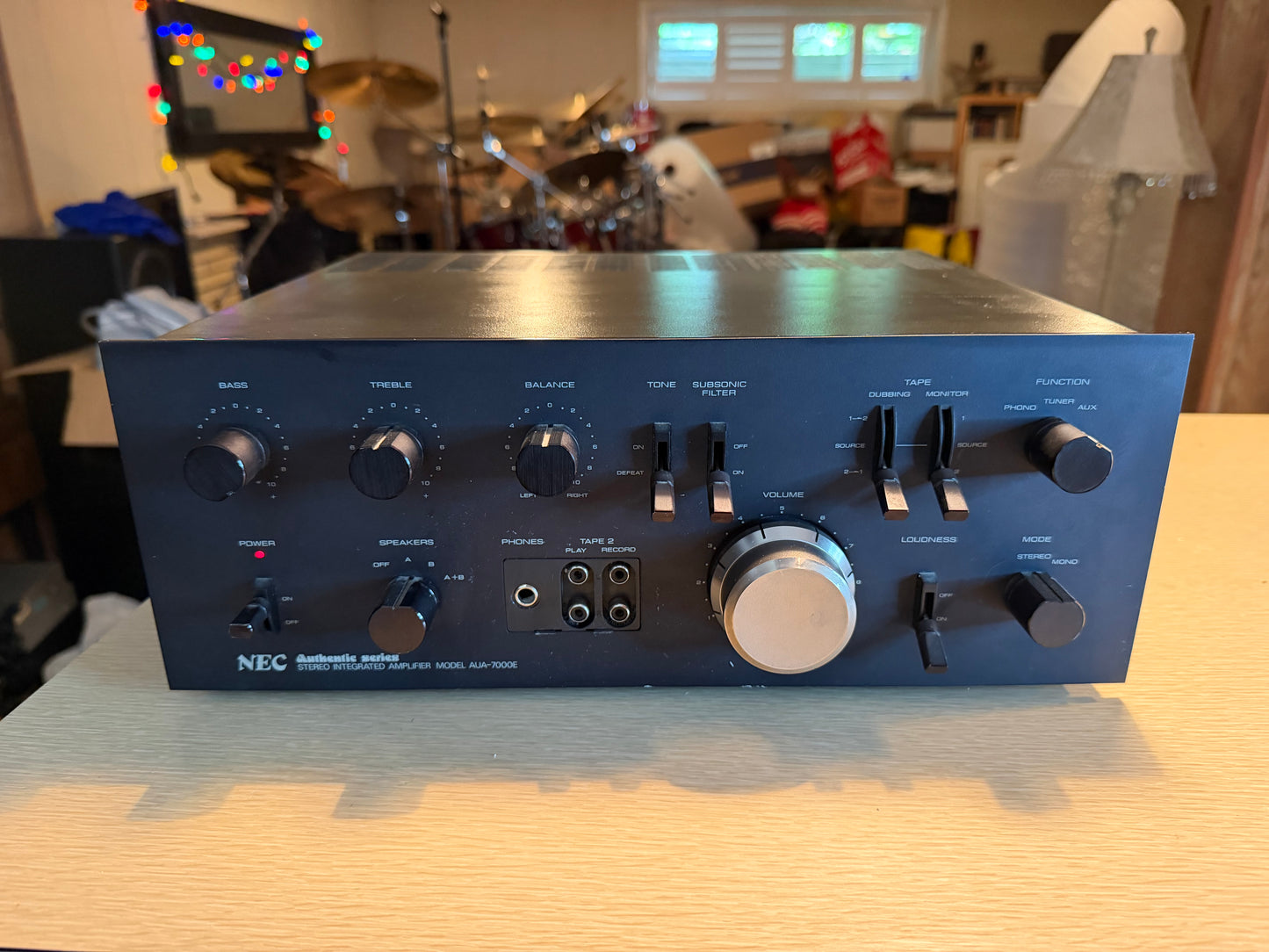 NEC AUA-7000E Authentic Series Stereo Integrated Amplifier X Rare Serviced 45WPC