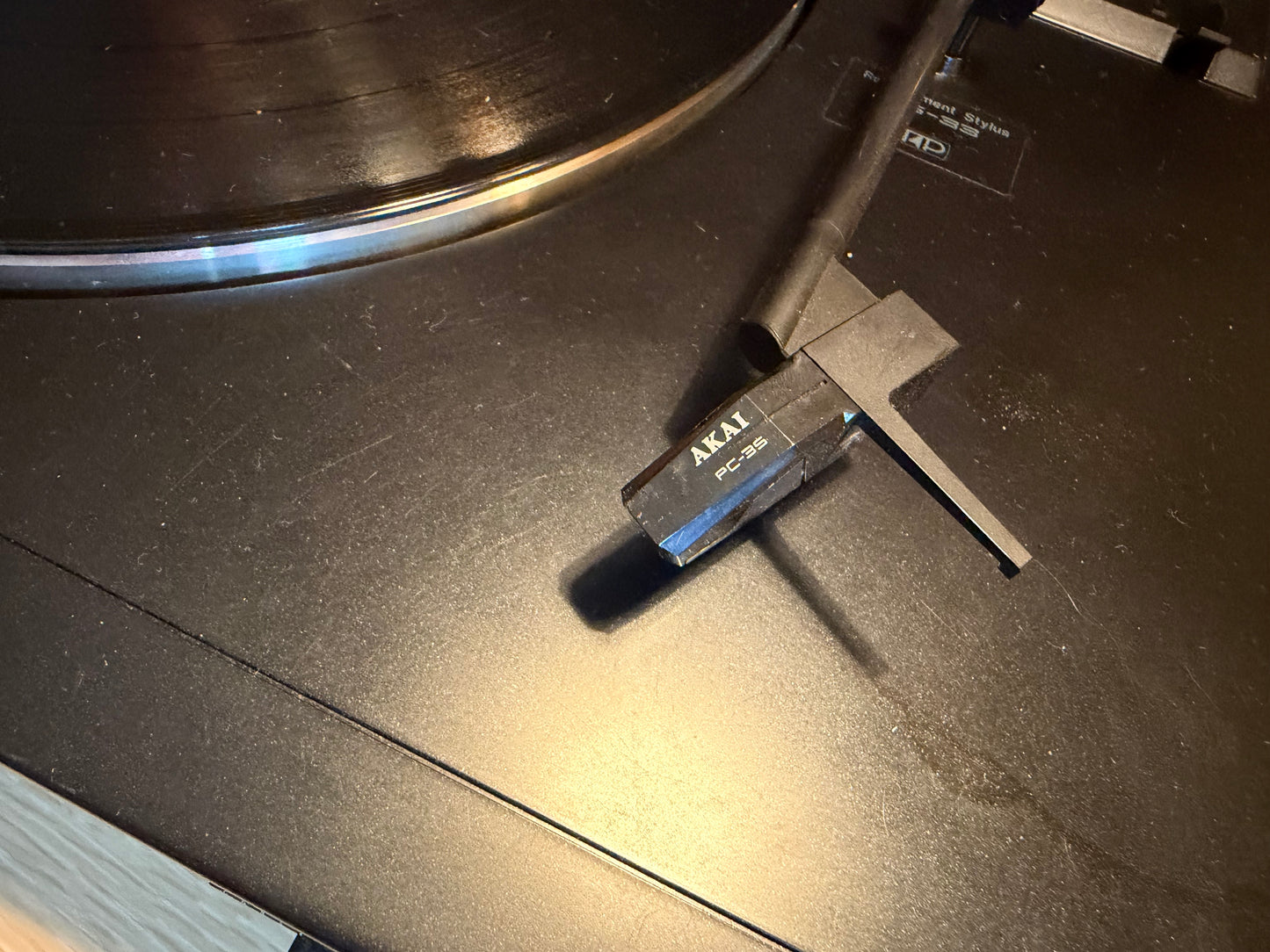 Vintage AKAI AP-X1 Semi Automatic Turntable Japan Made Serviced New Belt Rare!