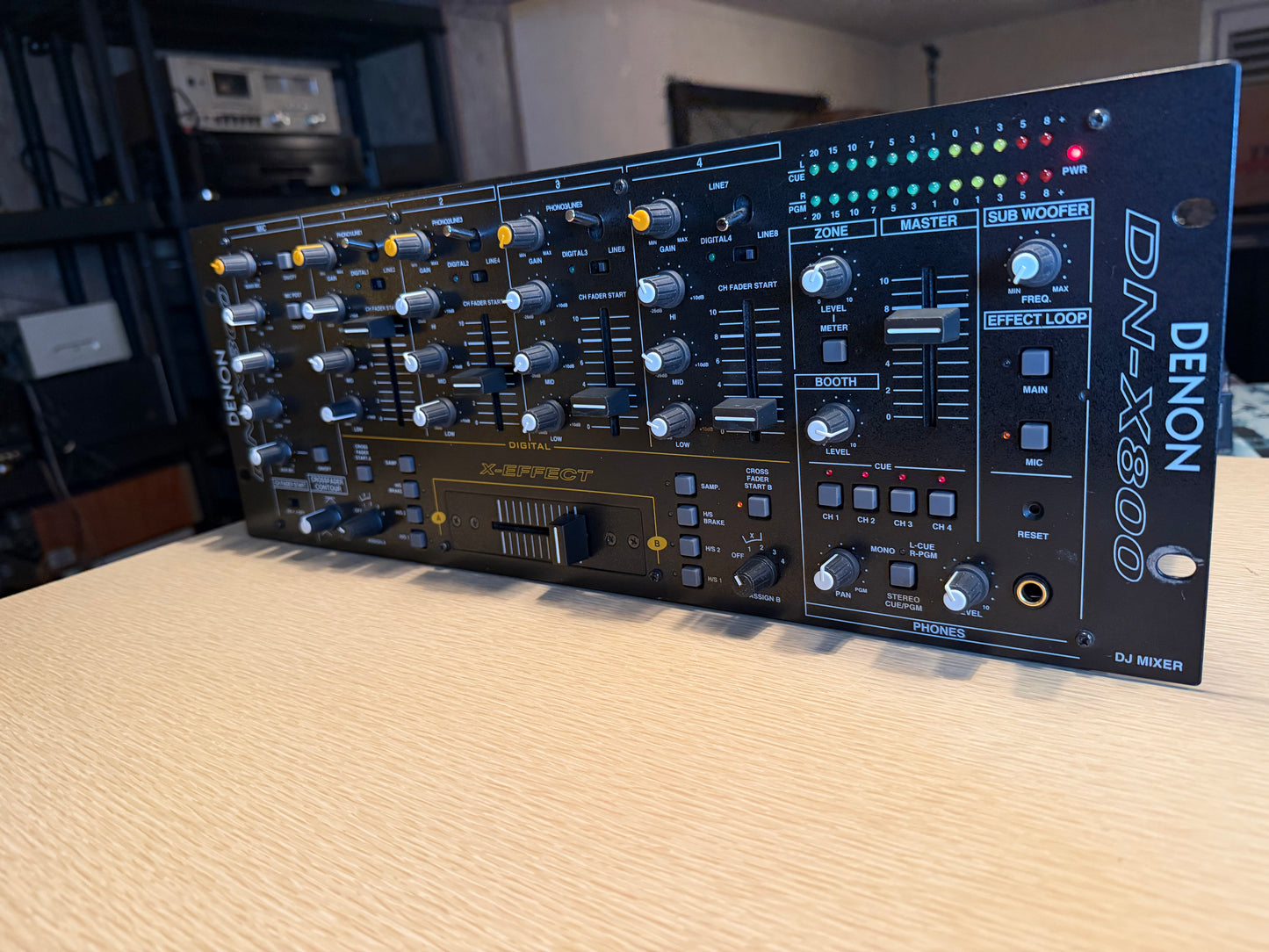 Vintage Denon DN-X800 Hybrid Mixer Rare Very Low Usage Serviced Very Rare 💎🔥