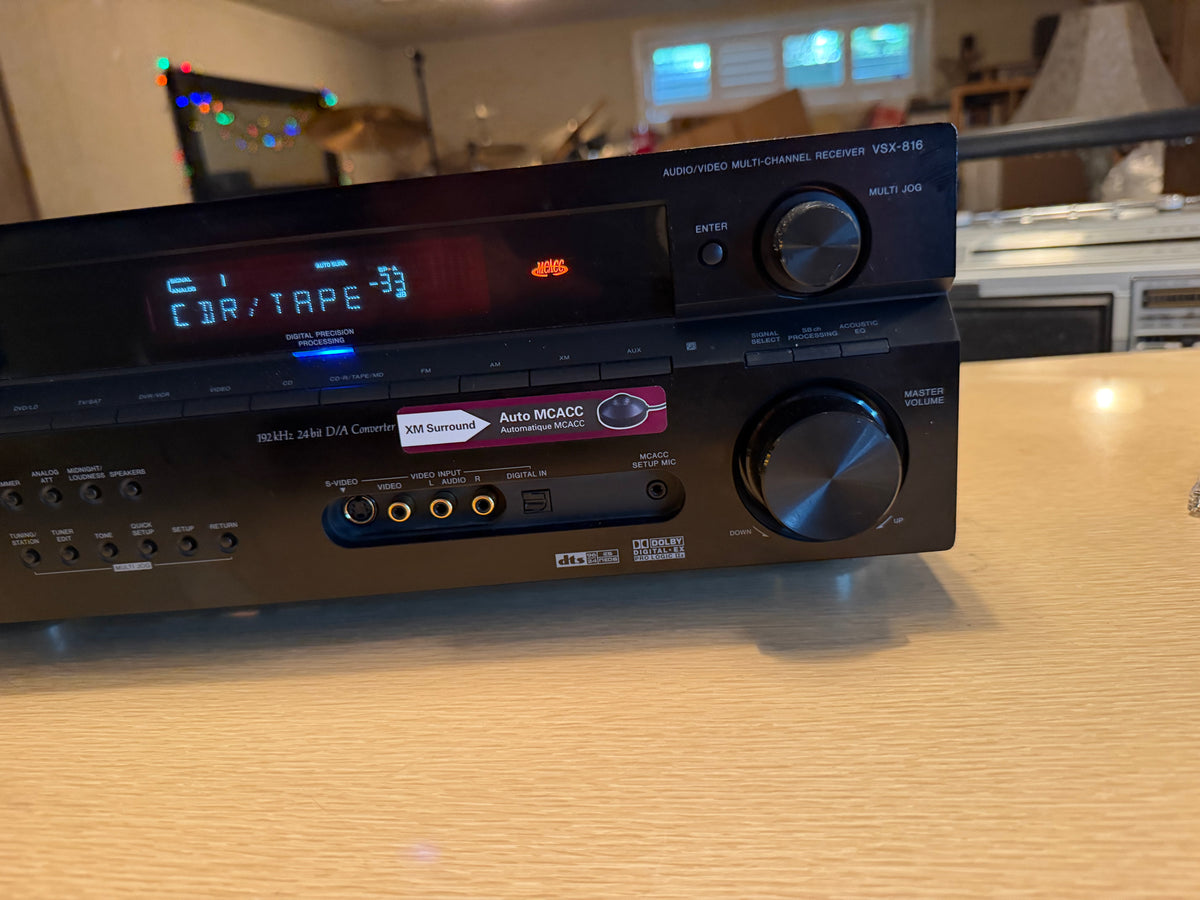 Pioneer VSX-816 AV Surround Receiver Bundle Serviced  110WPC W/ remote Bundle🎶