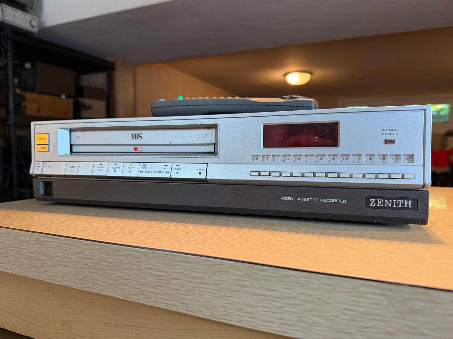 Vintage Zenith VCR VR 2000 Tested Working As Intended Very Rare High Fidelity🔥
