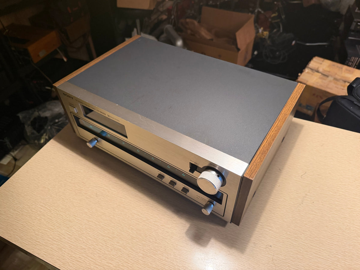 Sony FM Stereo FM-AM Tuner ST-3950SD Full Fresh Service Very Rare Beauty 🔥🎶