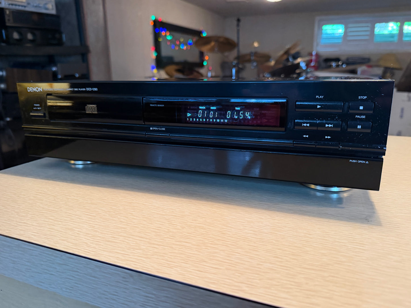 Denon DCD-1290 Compact Disc CD Player PCM Audio Hi-Fi Separate Fresh Service 🎶