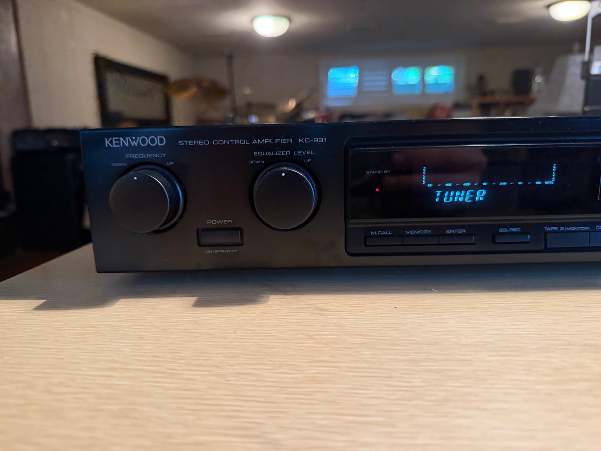 Preamplifier Kenwood KC 991 | Excellent Freshly Serviced | Very Rare Beauty🔥🎶