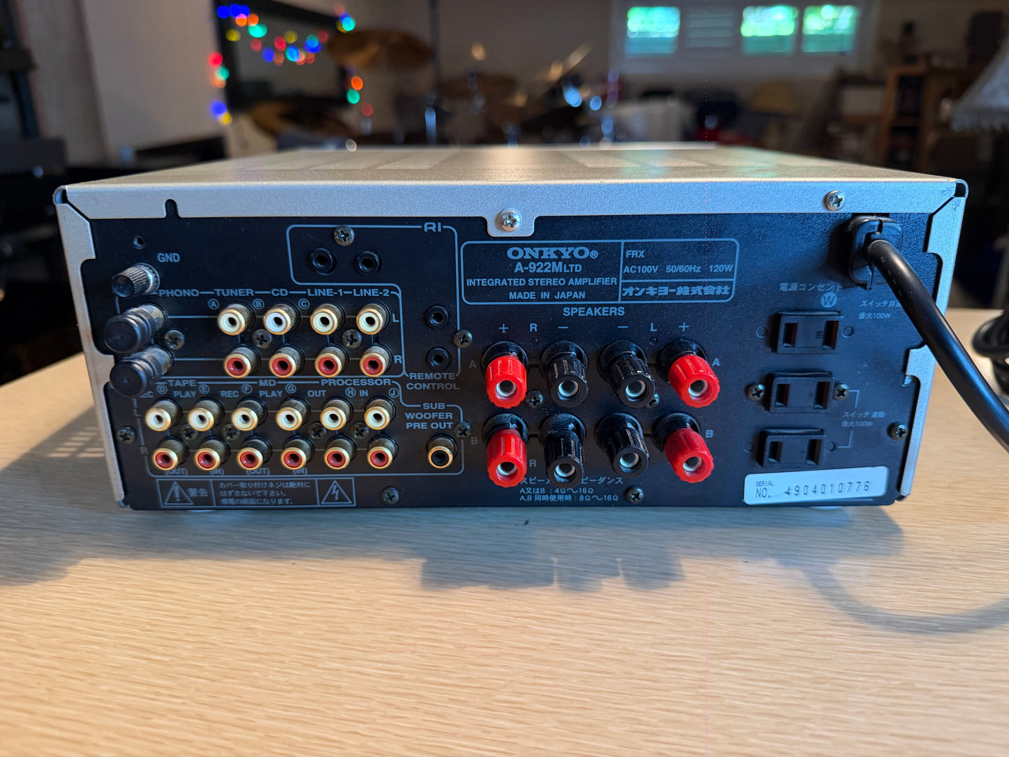 Onkyo A-922 LTD Integrated Stereo Amplifier Freshly Serviced Japan Exclusive🎶🔥