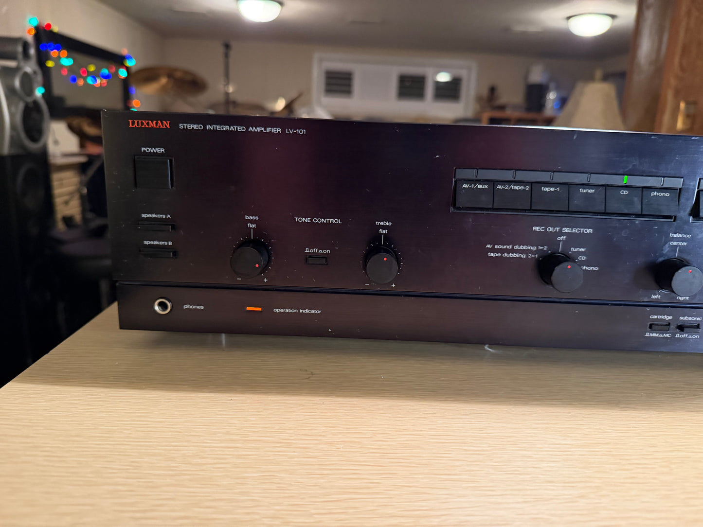 Luxman LV-101 Stereo Integrated Amplifier Freshly Serviced High End Audiophile
