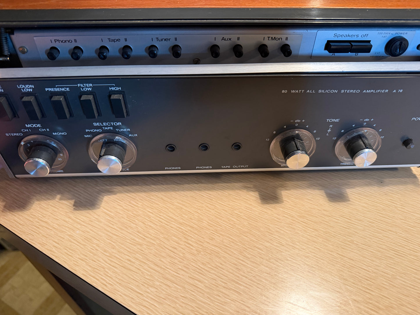 VTG Revox A78 Solid-State Integrated Stereo Amplifier Serviced Sounds Great Rare