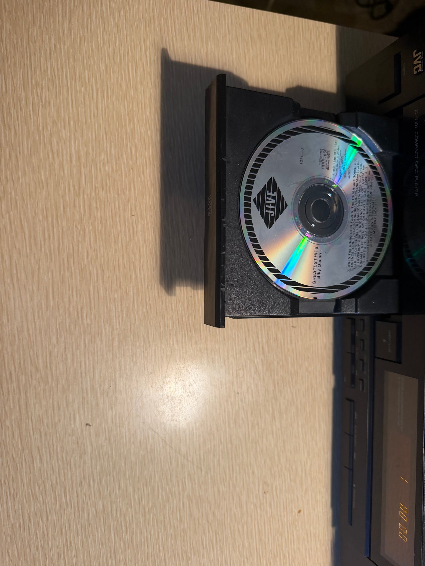 JVC XL-V101 Compact Disc CD Player Dual D/A Converter System Fresh Servicing🔥🎶