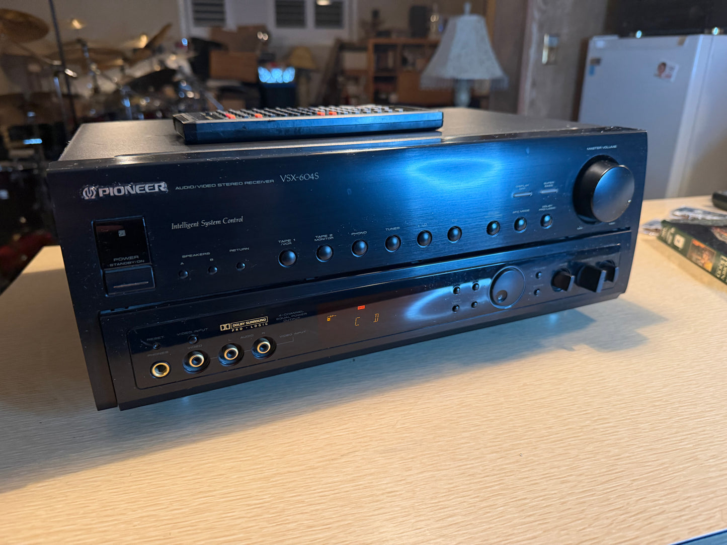 Pioneer VSX-604S Home Theater Receiver 340W 500VA Tested Works 150WPC Monster🔥