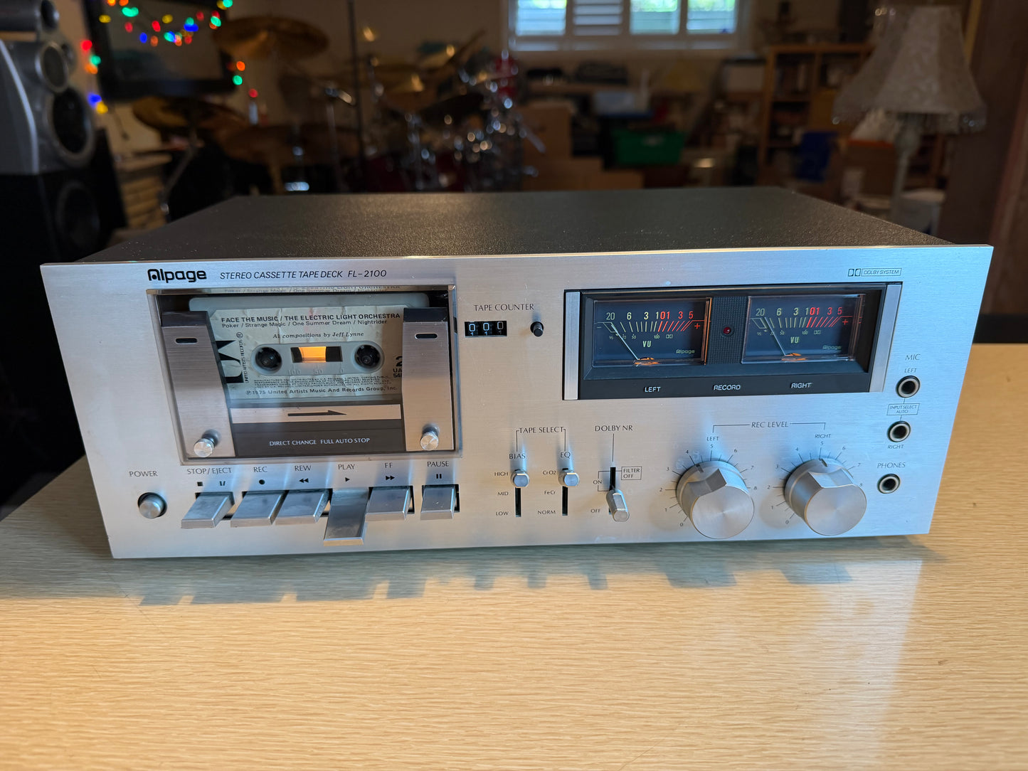 Alpage (Luxman) FL2100 Audiophile Cassette Deck FRESH SERVICING ✅ VU Meters💎