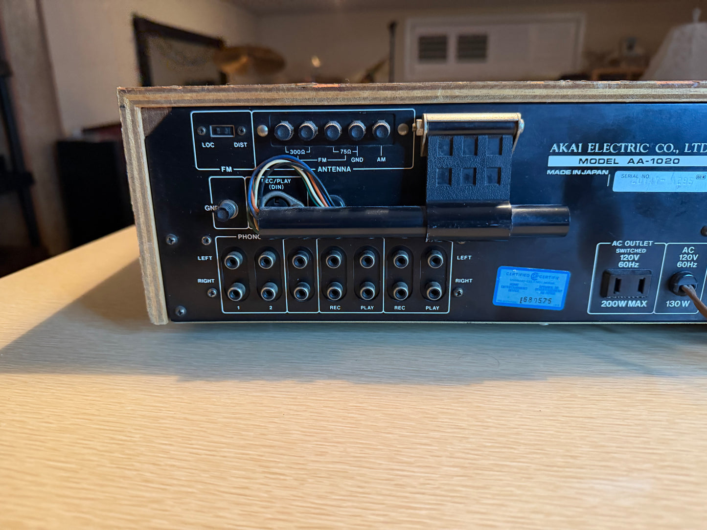 AKAI AA-1020 HiFi Stereo Integrated Amplifier SERVICED RECAPPED REFINISHED 🔥🎶