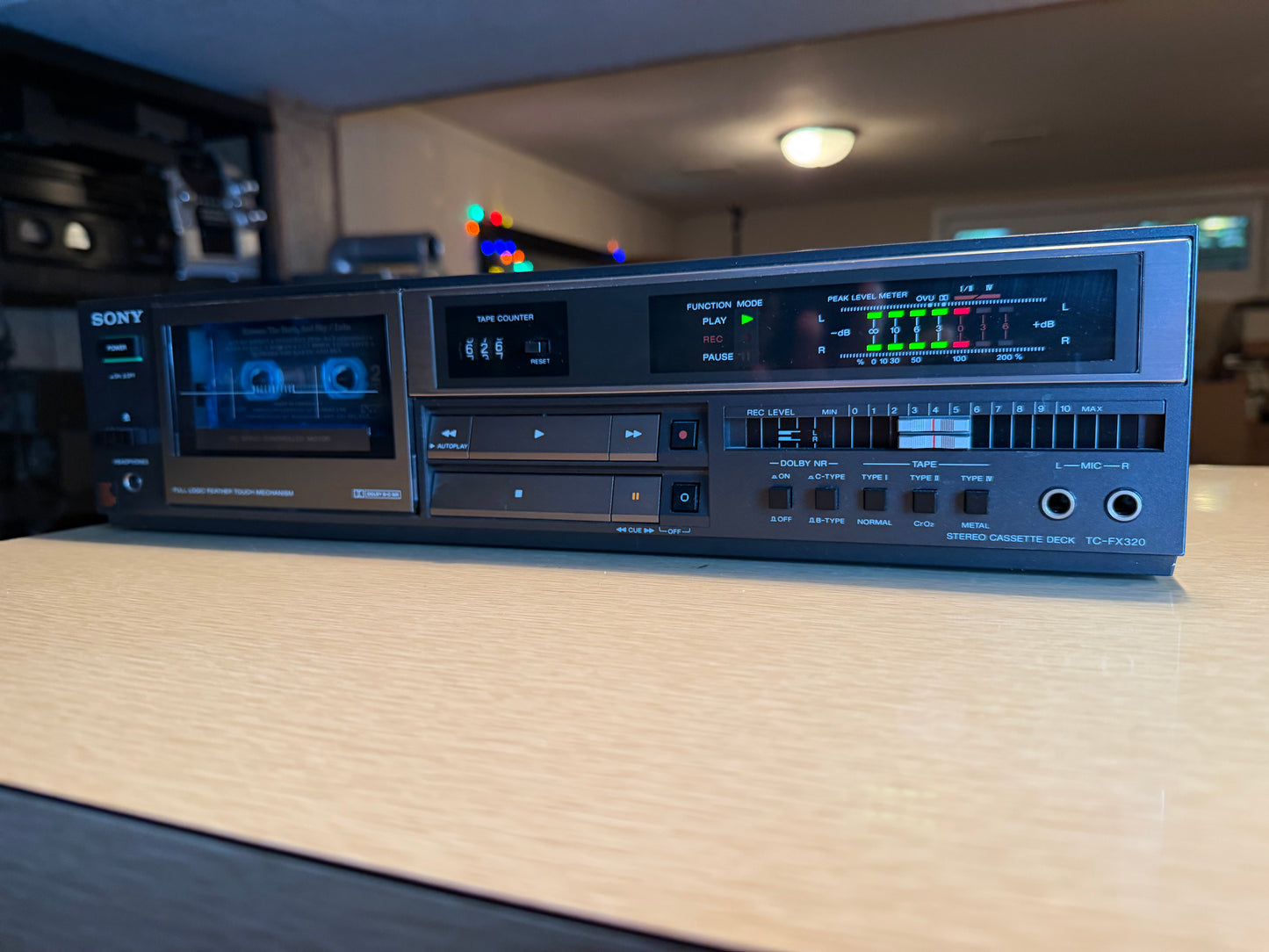 Sansui Stereo Double Cassette Deck D-75CW Extremely Rare Full Fresh Service Wow!
