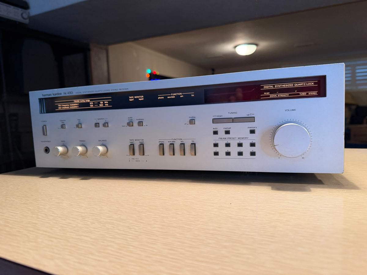Harman/Kardon  hk490i Ultrawideband Linear Phase Stereo Receiver Fresh Service🎶