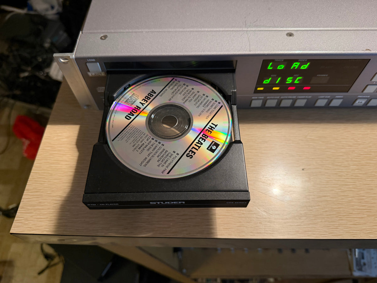 Studer D732 Professional Cd Player Cds Series Rack Mount Very Rare Serviced🔥🎶