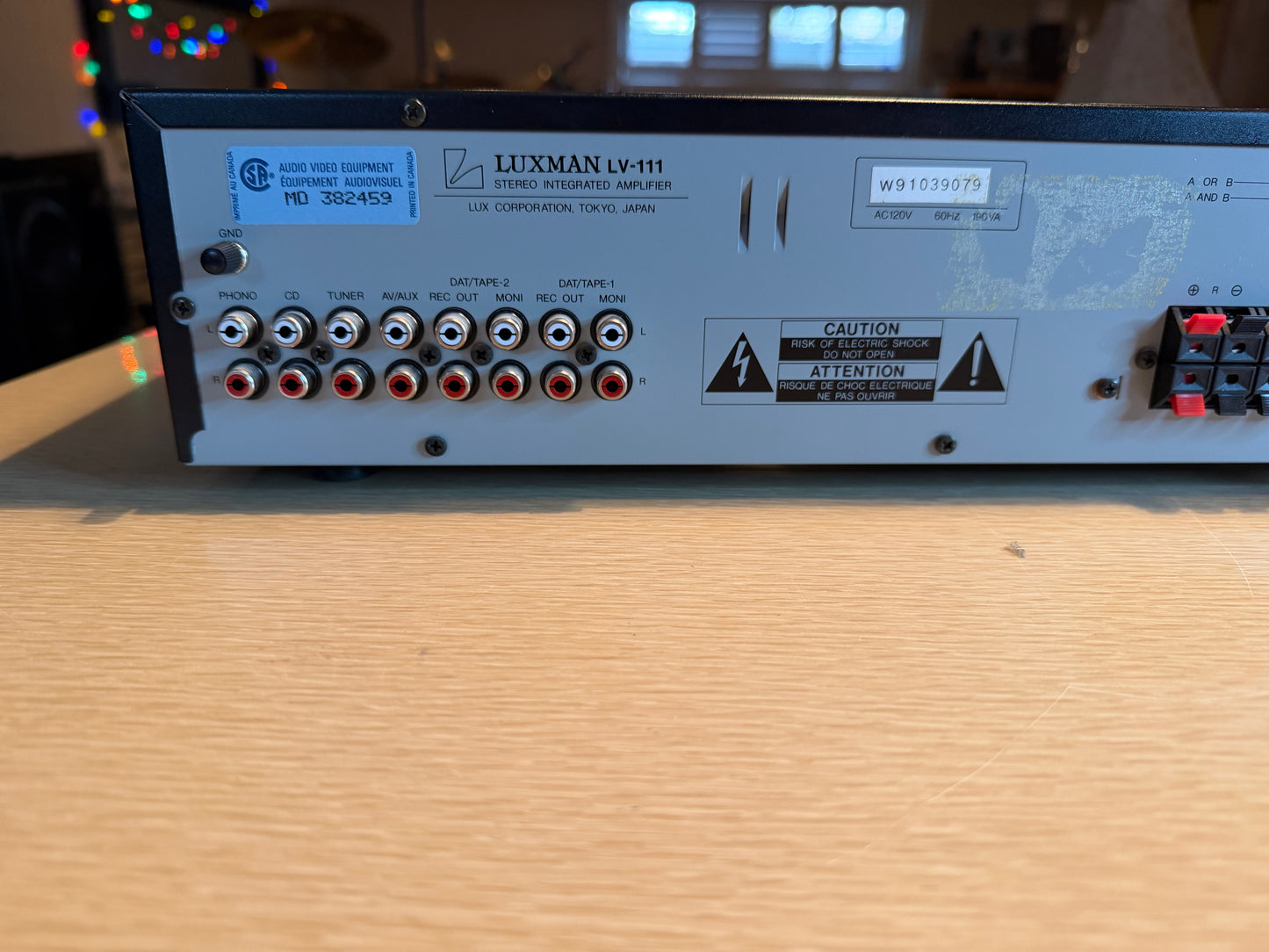 Luxman LV-111 Stereo Integrated Freshly Serviced High End Audiophile Sounds 👌