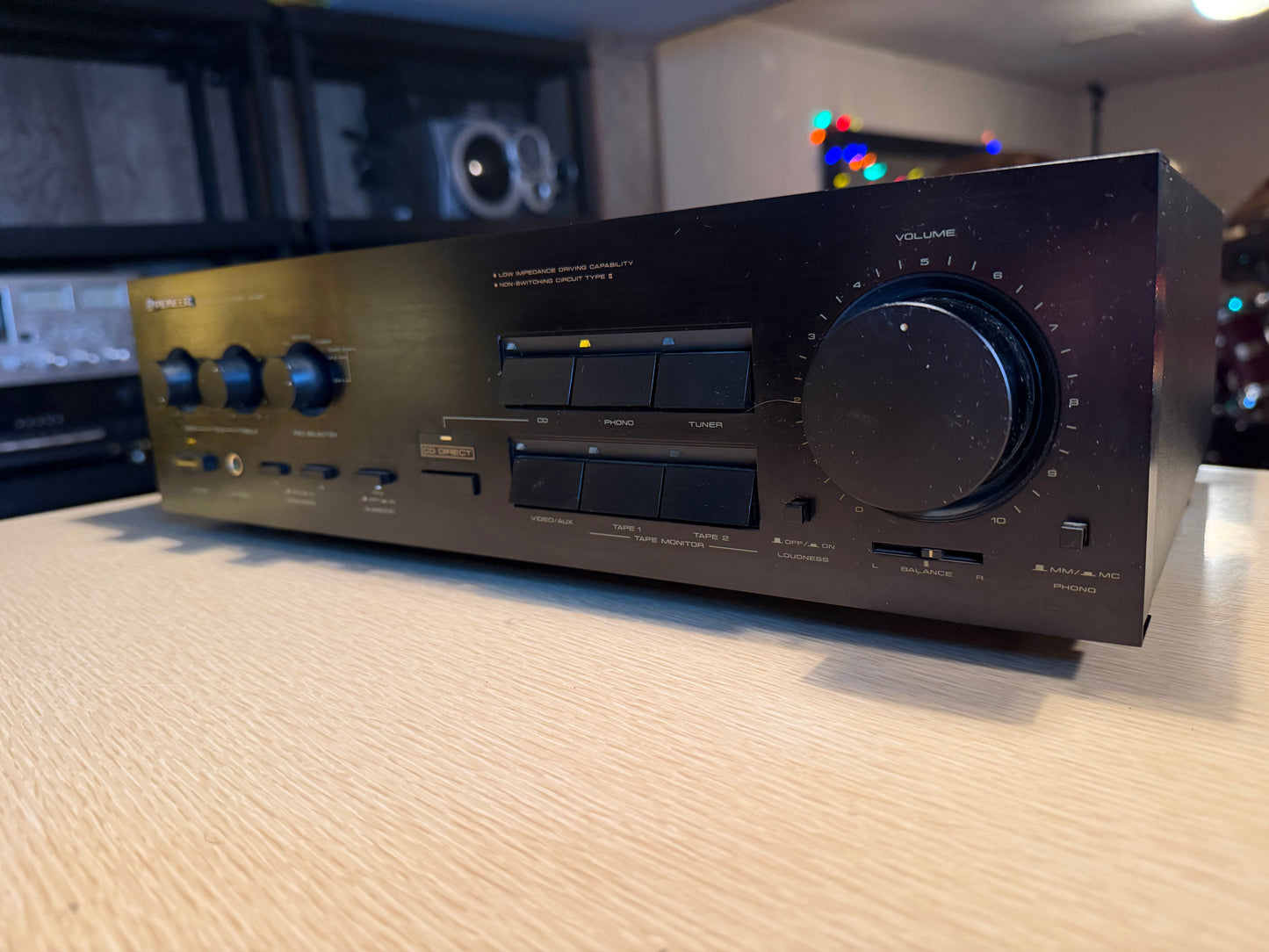 Pioneer A-441 Integrated Amplifier high-end Serviced Working Well Very Rare 🔥