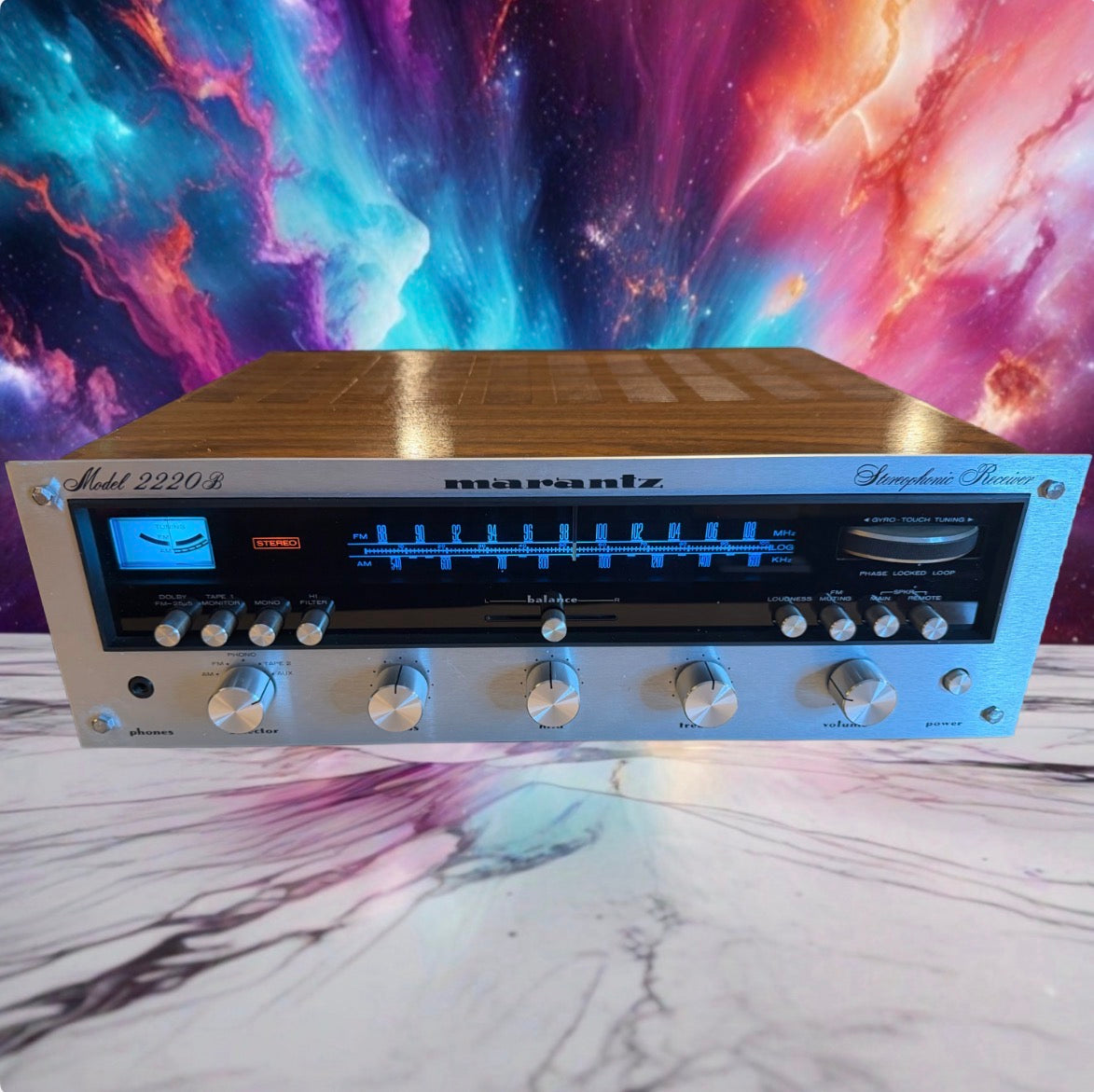 Marantz 2220B Stereophonic Receiver FRESH Bulbs +Full Servicing Excellent CND🔥