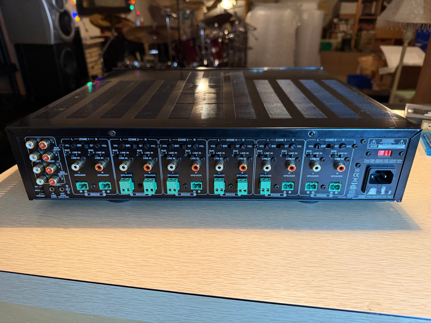 Dayton Audio MA1240a Multi-Zone 12 Channel Amplifier FRESHLY SERVICED 🔥