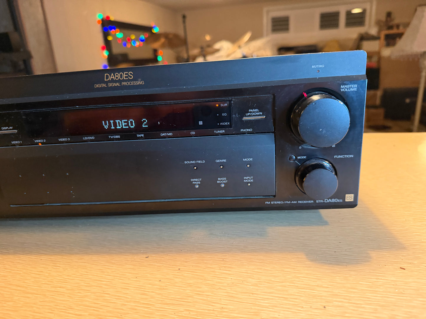 Sony STR-DA80ES 5.2 Channel AV Receiver FM AM Home Theater Fully Tested+Cleaned (Copy)