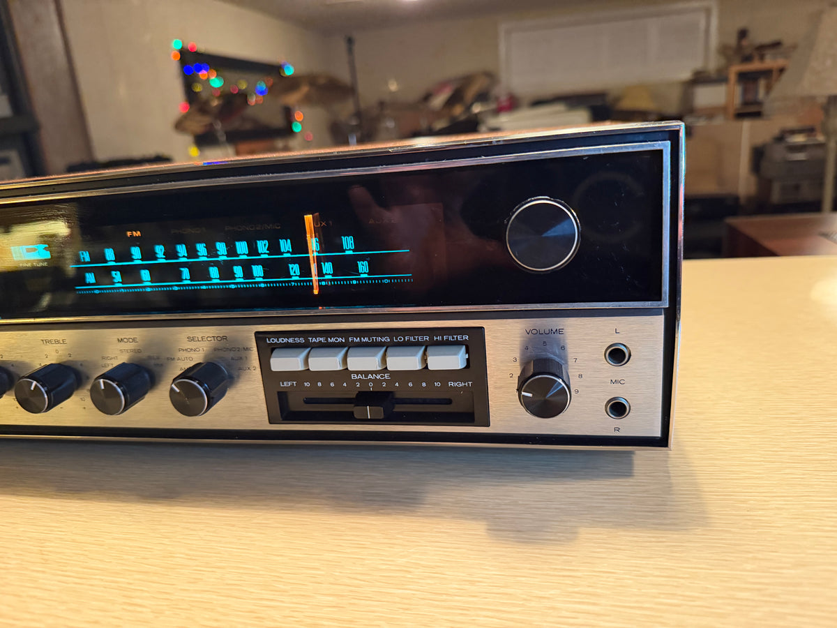 Vintage Kenwood KR-5150 Stereo Receiver Amplifier Serviced Crisp Sound Rare🔥🎶
