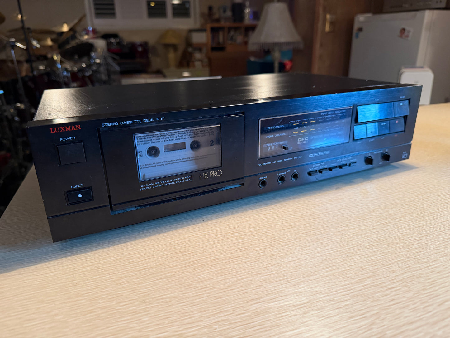 Vintage Luxman K 111 Pro Cassette Deck FRESH FULL SERVICING EXCELLENT SHAPE RARE