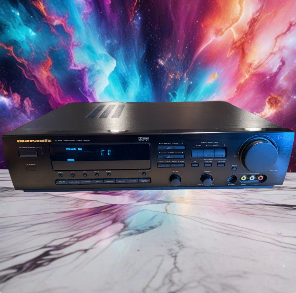 Marantz AV Preamplifier/ Tuner AV 550 High Fidelity Full Fresh Service V Rare🔥
