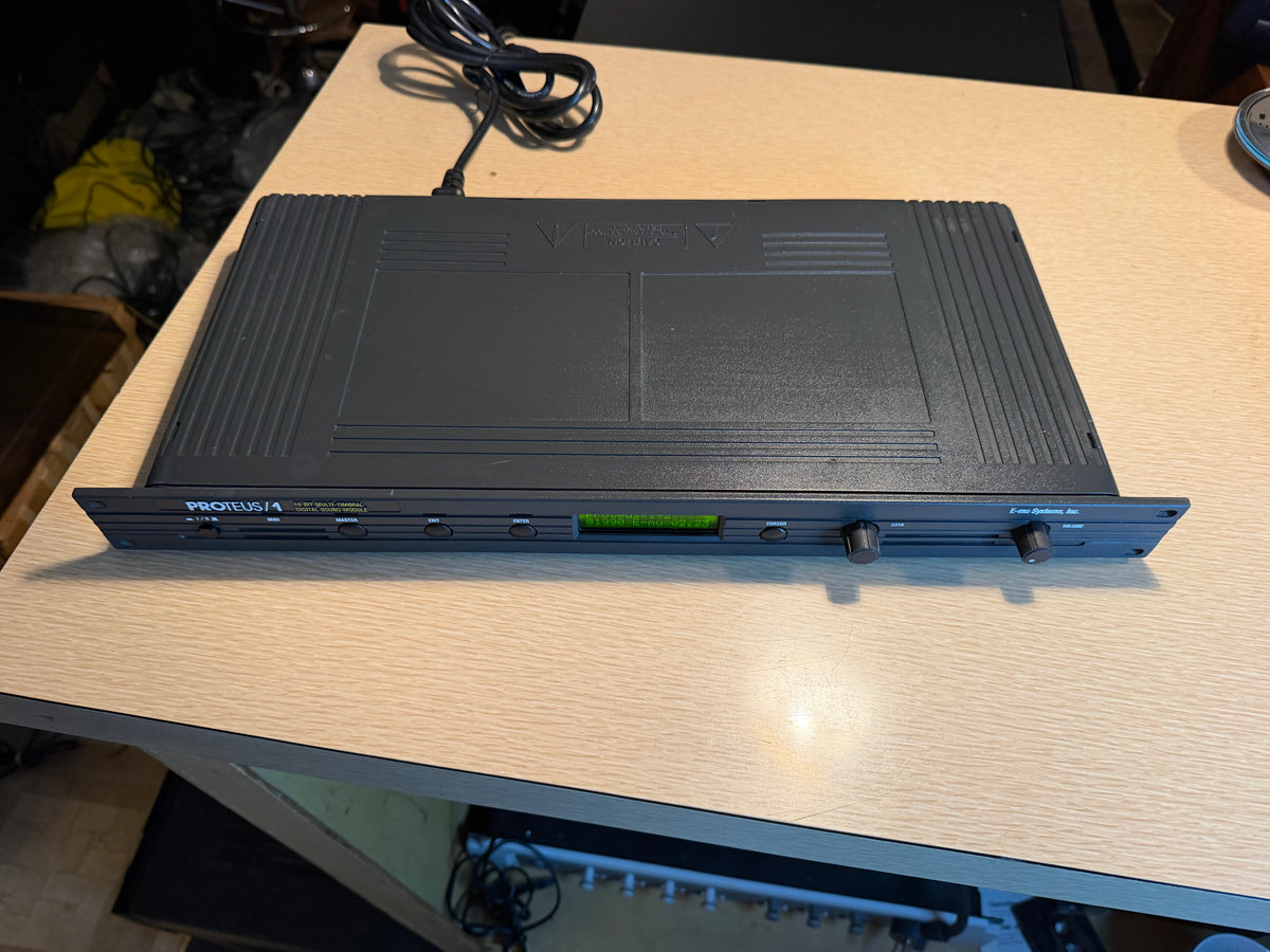 E-MU Proteus 1 Rock/Pop Model 9010 Keyboard module Rack Fully Operational 🎶