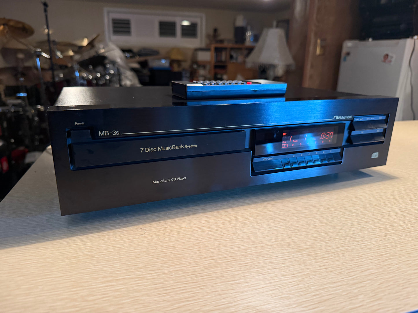 Vintage 1994 Nakamichi MB-3S Music Bank 7 Disc Cd Player FULL FRESH Service Rare