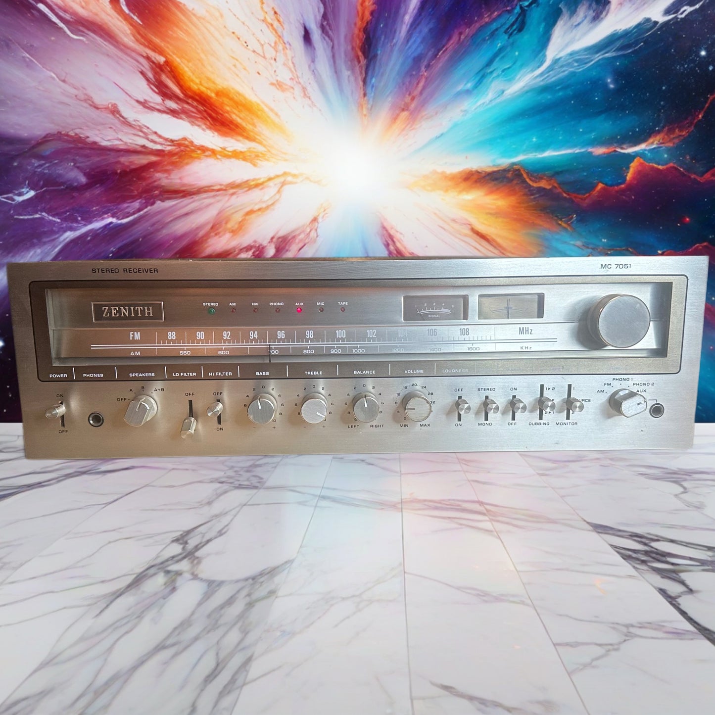 Vintage Zenith Model MC-7051 Stereo Receiver - Great Condition! 40WPC *SERVICED*