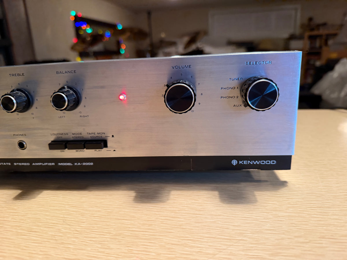 Vintage Kenwood Amplifier Model KA-2002 Full Fresh Servicing Very Rare Beauty🎶