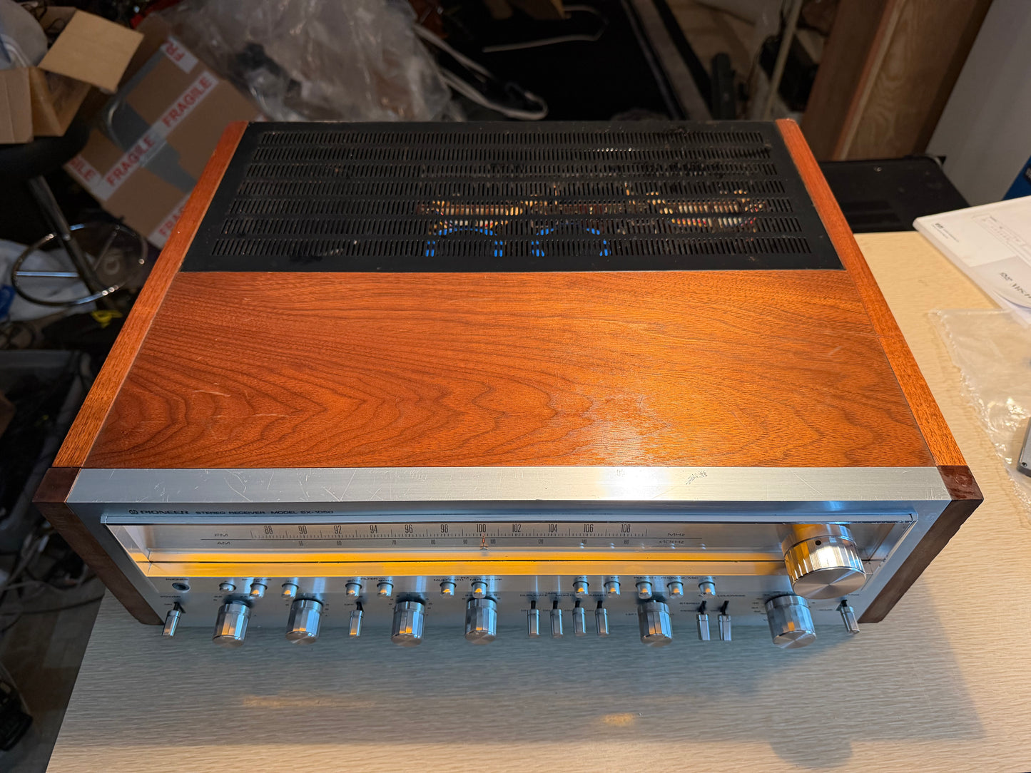 Vintage Pioneer SX-1050 Stereo Receiver - Restored - Professionally Serviced🔥🎶
