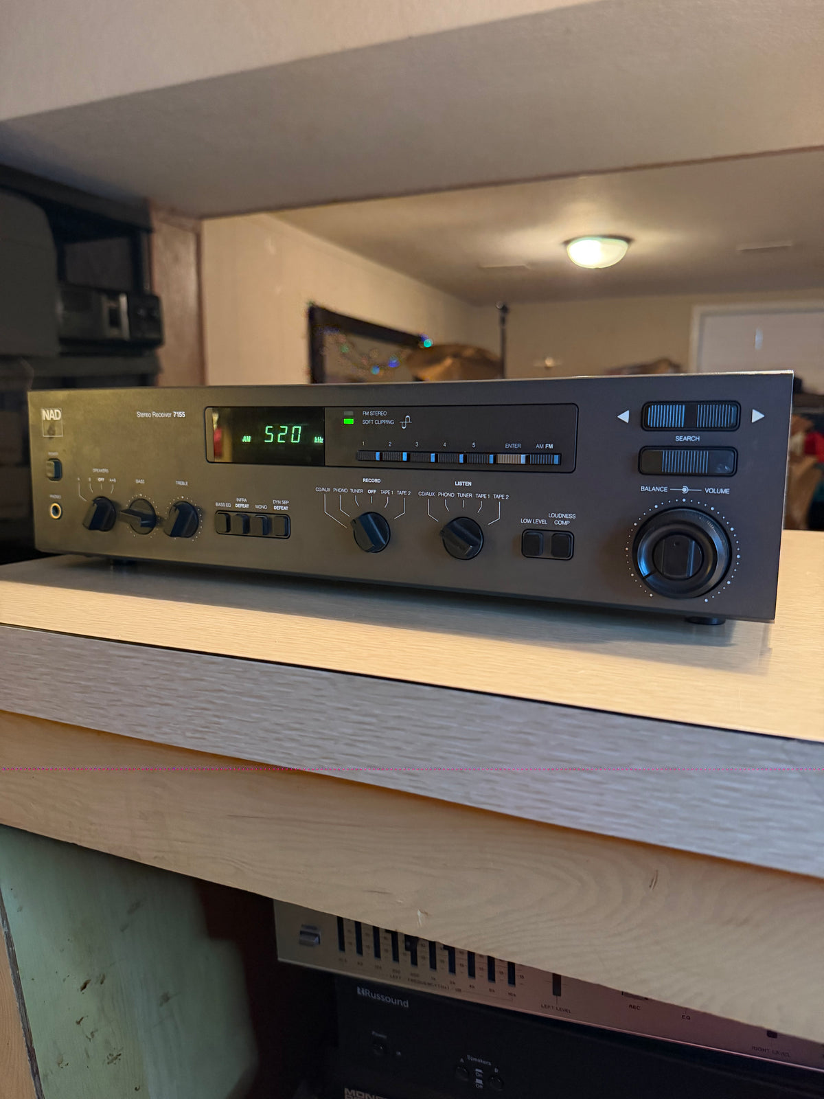 Nad 7155 Am FM Stereo Receiver HI-FI Audiophile Freshly Serviced Crisp Sound🔥🎶