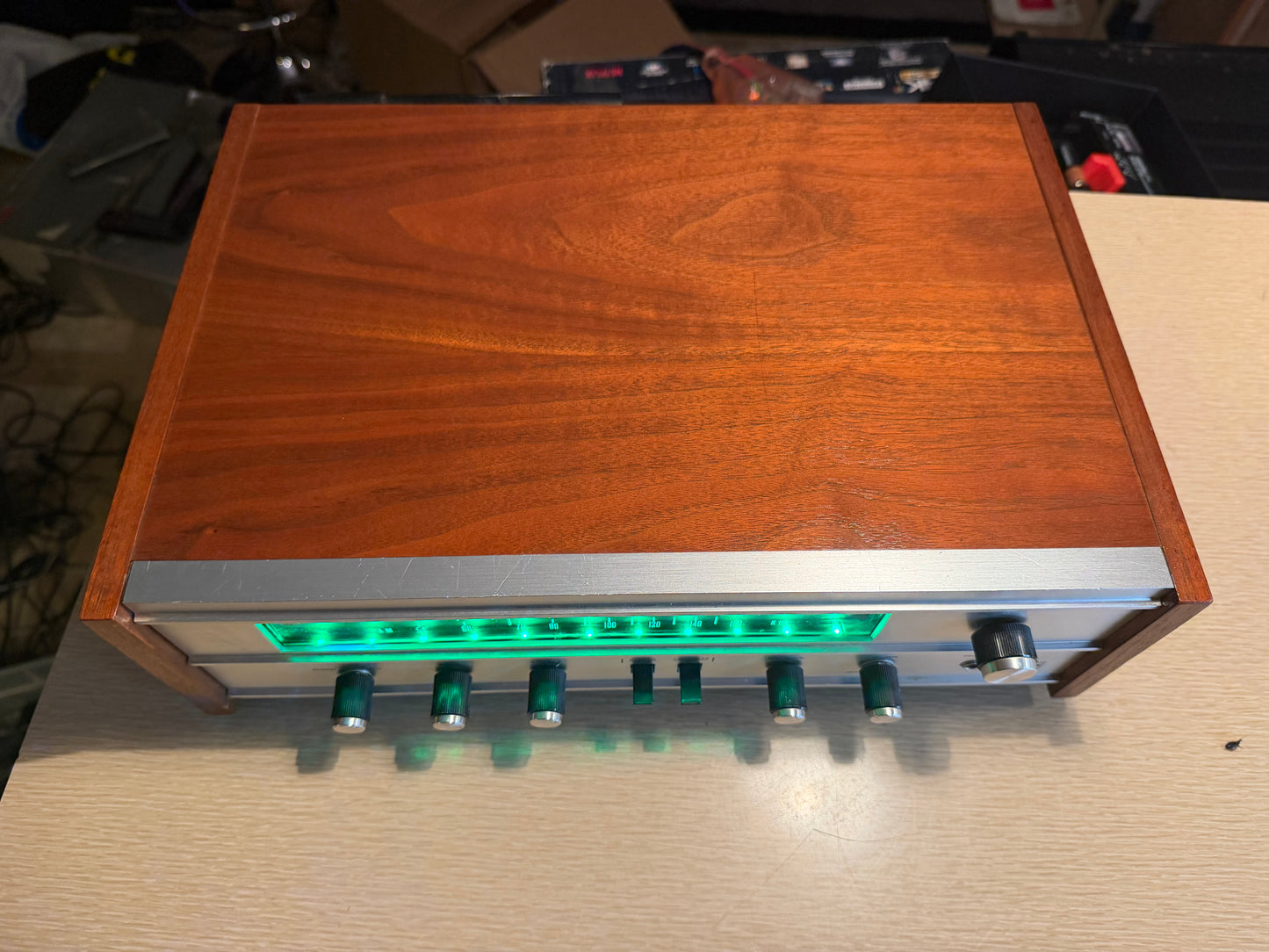 Vtg Realistic STA-36 AM-FM Stereo Receiver 1971 Wood LED Upgrade Serviced BEAUTY