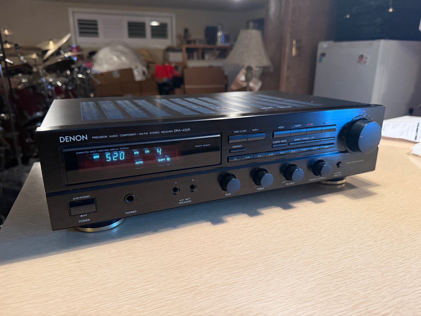 Denon DRA-435R AM/FM Stereo Receiver Excellent Condition Full Fresh Service🎶🔥