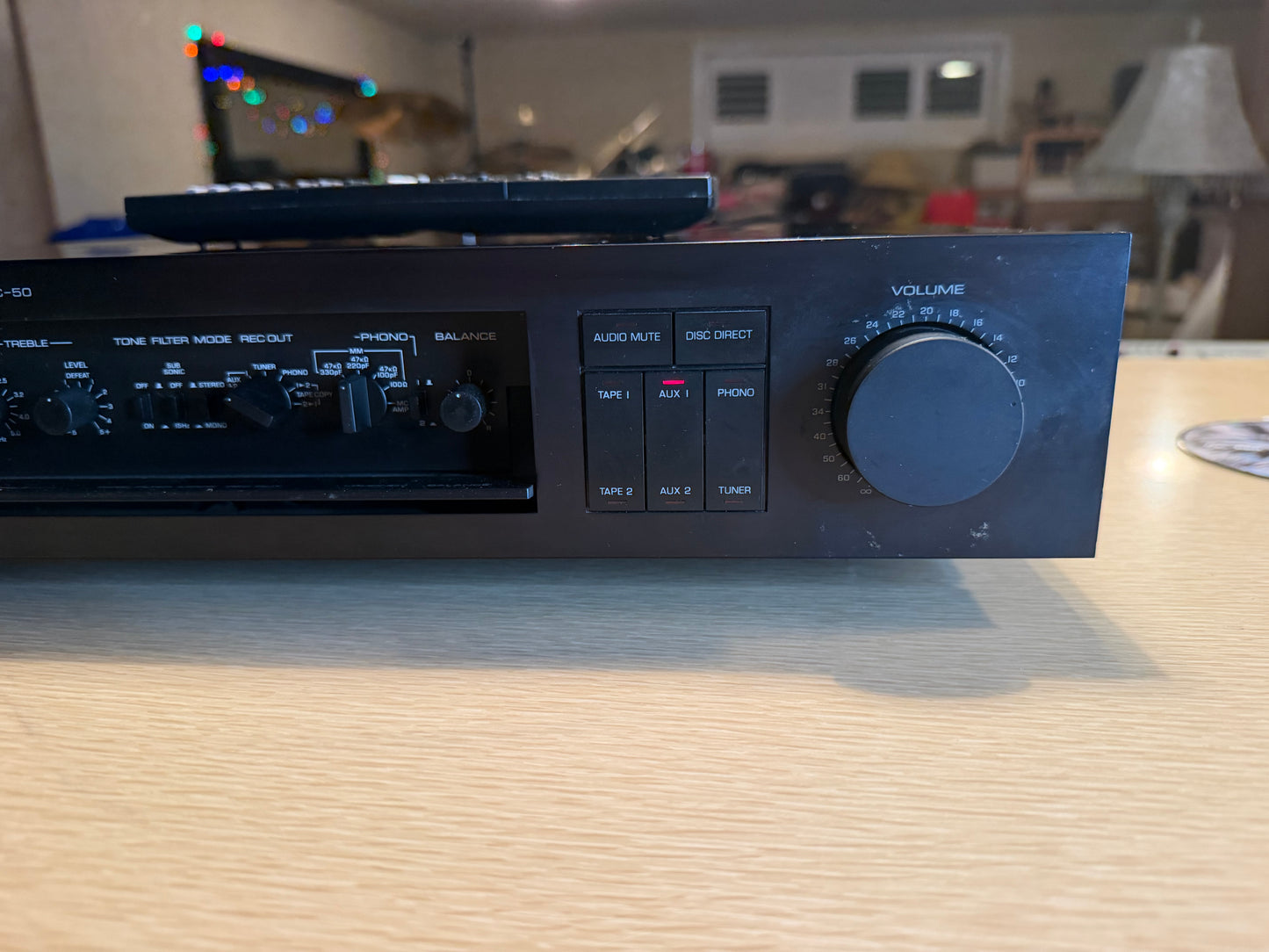 Yamaha C-50 Natural Sound Stereo Control Pre Amp/Amplifier Full Fresh Service🎶