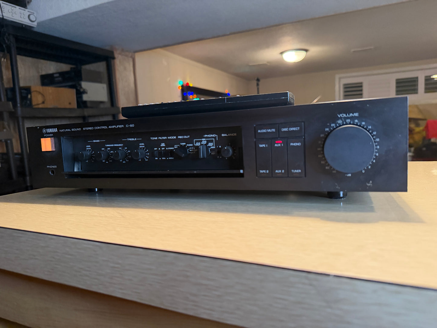 Yamaha C-50 Natural Sound Stereo Control Pre Amp/Amplifier Full Fresh Service🎶