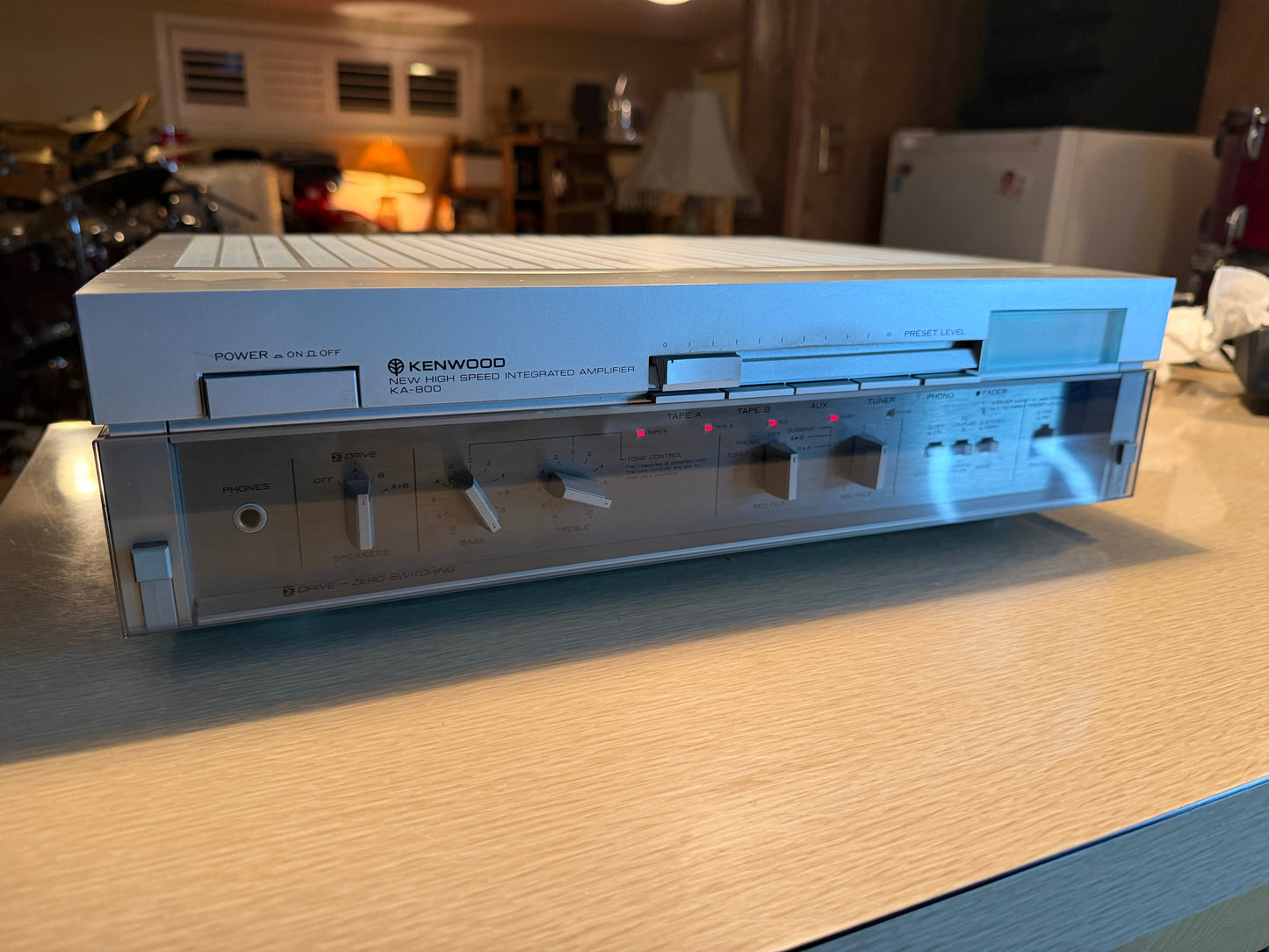 Kenwood KA-800 Integrated Amplifier Vintage Hi-Fi Serviced Audiophile Beauty 🎶