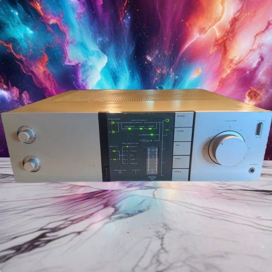 Vintage Pioneer A-8 Stereo Non Switching Amplifier Gold Champagne Fresh Service!