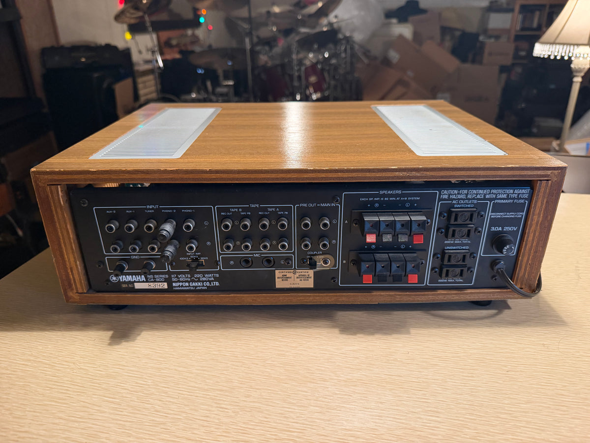 Vintage Mid 1970s Yamaha CA-800 Integrated Stereo Amplifier Pro Service N Mint🔥