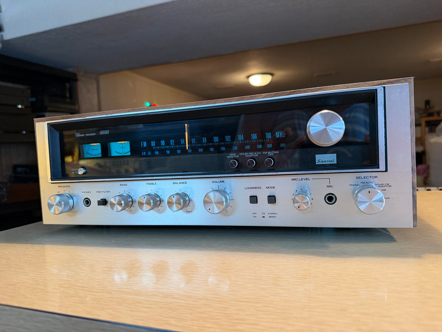 Sansui 5050 AM/FM Stereo Receiver 33 WPC N Mint Refinished + Pro Servicing🎶🔥