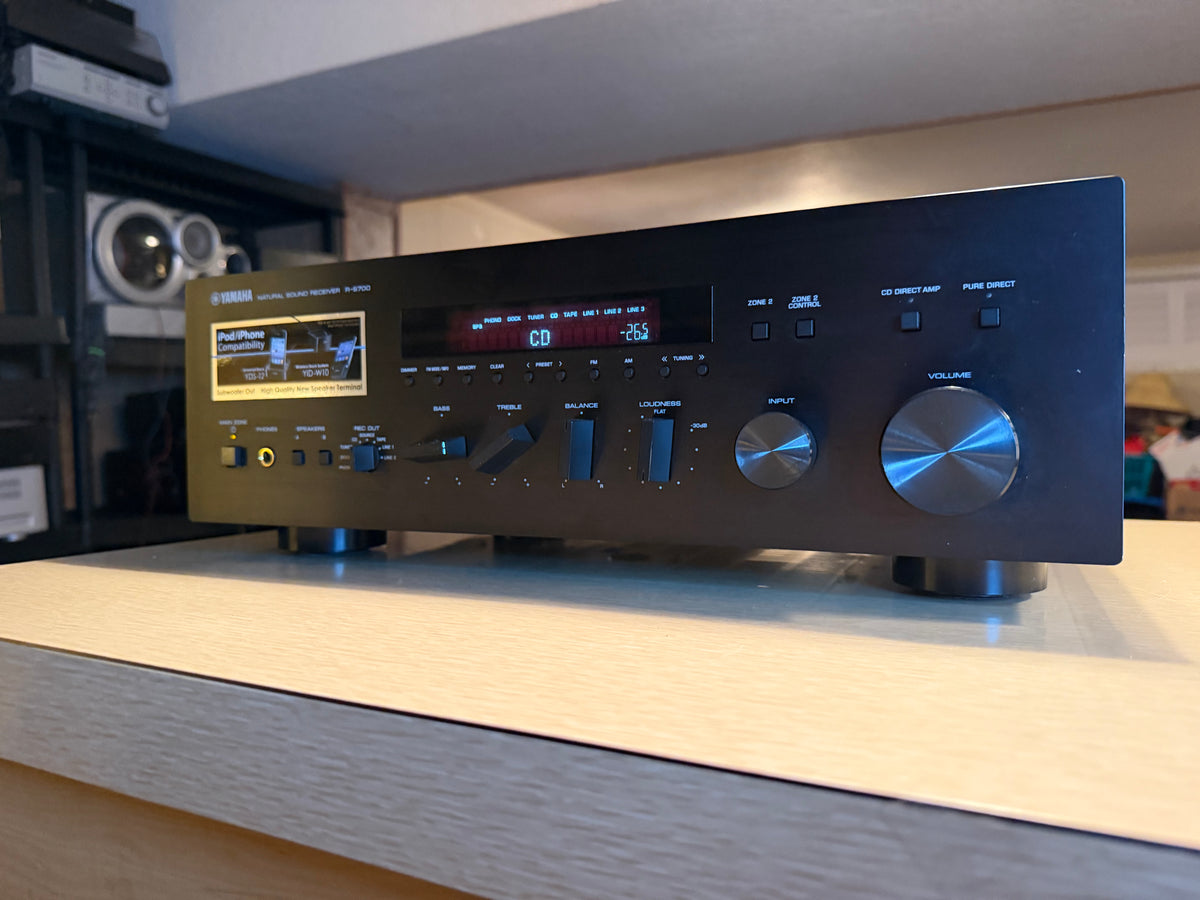 Yamaha R-S700 Natural Sound Stereo Receiver 100WPC With Remote Bundle Serviced🎶