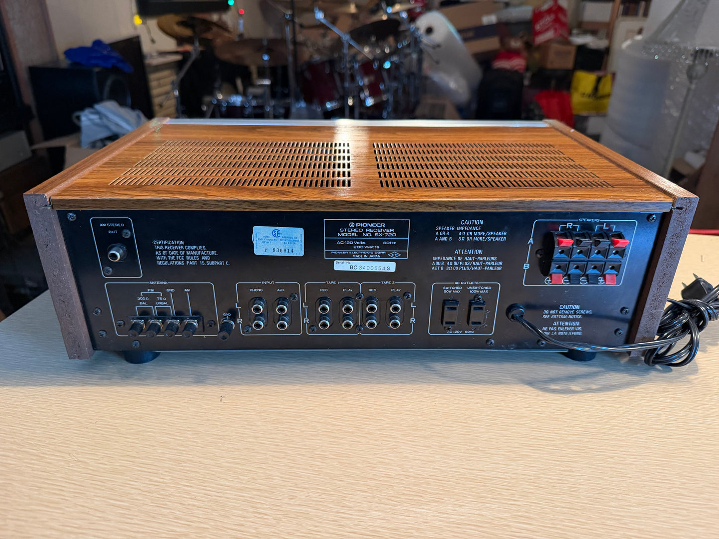 Vintage Pioneer SX-720 Stereo Receiver – Mint Condition Fully Pro Serviced Wow🔥