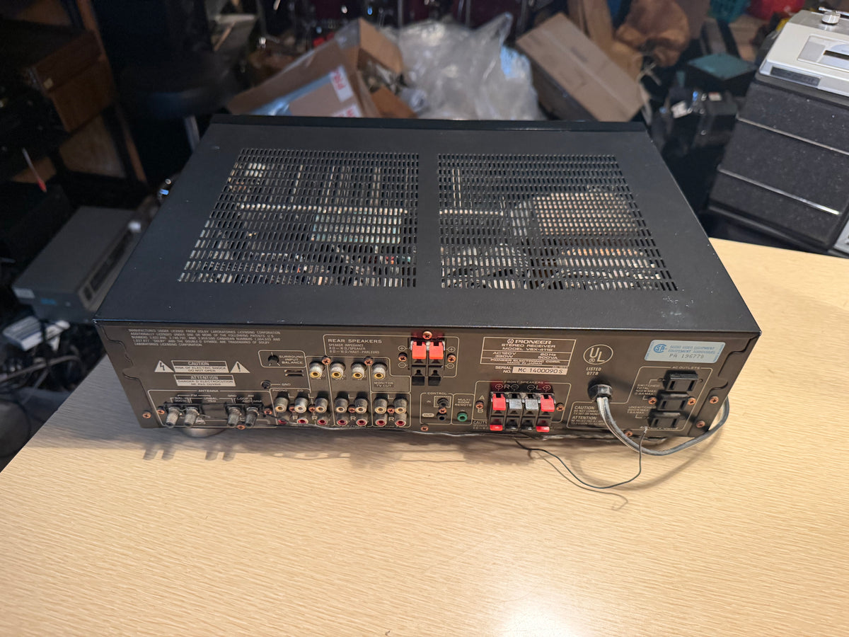 Pioneer VSX-411s Home Theater Receiver 100WPC Equalizer Phono Tested Works Rare!